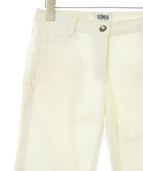SONIA BY SONIA RYKIEL（ソニアバイソニアリキエル）デニムパンツ 白 サイズ:34(XXS位) レディース/2200723245018