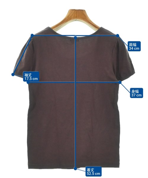 SONIA BY SONIA RYKIEL（ソニアバイソニアリキエル）Tシャツ・カットソー 茶 サイズ:38(S位) レディース/2200682933469