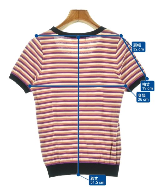 SONIA BY SONIA RYKIEL（ソニアバイソニアリキエル）Tシャツ・カットソー 紫 サイズ:38(S位) レディース/2200682933476