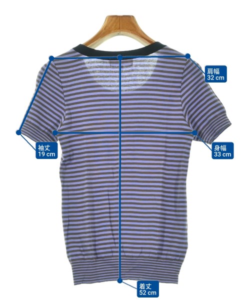 SONIA BY SONIA RYKIEL（ソニアバイソニアリキエル）Tシャツ・カットソー 紫 サイズ:38(S位) レディース/2200682933537