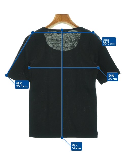 SONIA BY SONIA RYKIEL（ソニアバイソニアリキエル）Tシャツ・カットソー 黒 サイズ:38(S位) レディース/2200682933612