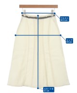 SONIA BY SONIA RYKIEL（ソニアバイソニアリキエル）ロング・マキシ丈スカート 白 サイズ:36(XS位) レディース/2200682933803