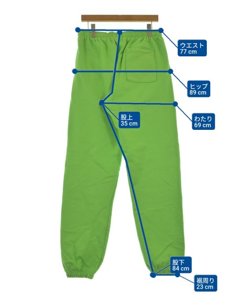 Sp5der（スパイダー）スウェットパンツ 緑 サイズ:L メンズ/2200631621034