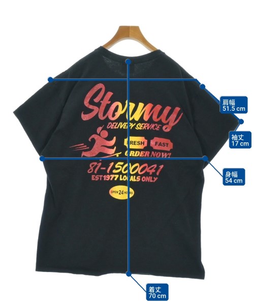 STORMY（ストーミー）Tシャツ・カットソー 黒 サイズ:XL メンズ/2200660927060