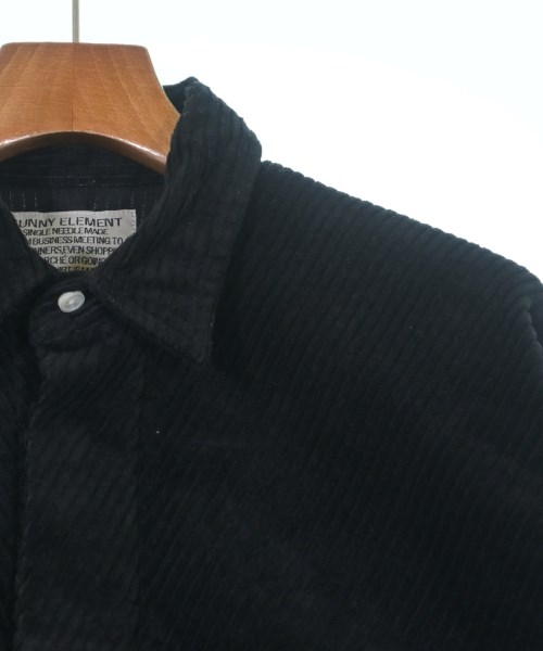 SUNNY ELEMENT（サニーエレメント）カジュアルシャツ 黒 サイズ:M メンズ/2200627733024