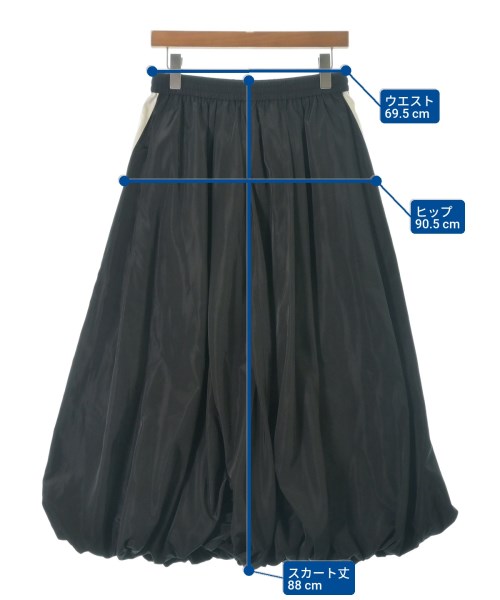 VIVIANO（ヴィヴィアーノ）ロング・マキシ丈スカート 黒 サイズ:F レディース/2200675706018