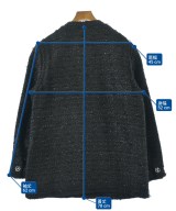 VIVIANO（ヴィヴィアーノ）ノーカラージャケット 黒 サイズ:S レディース/2200679162018