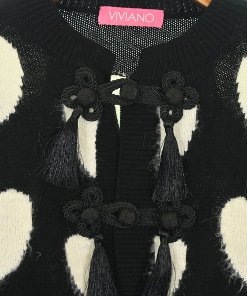 VIVIANO（ヴィヴィアーノ）カーディガン 黒 サイズ:F レディース/2200674933033
