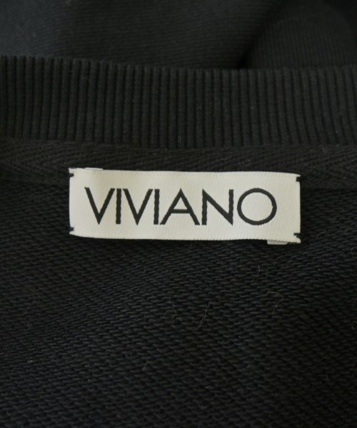 VIVIANO（ヴィヴィアーノ）スウェット 黒 サイズ:F レディース/2200665390029