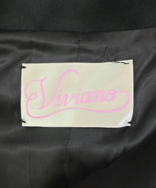 VIVIANO（ヴィヴィアーノ）テーラードジャケット 黒 サイズ:S レディース/2200655332015