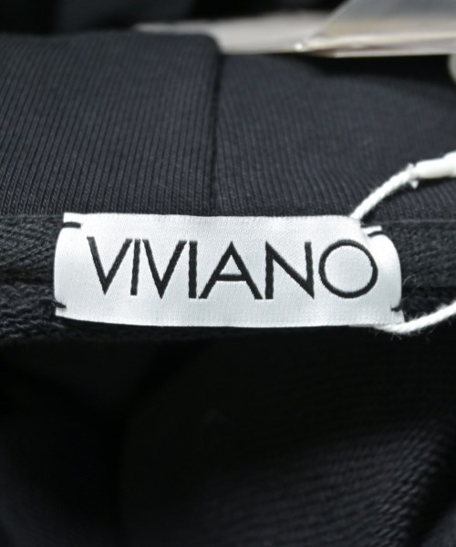 VIVIANO（ヴィヴィアーノ）パーカー 黒 サイズ:L レディース/2200702893063