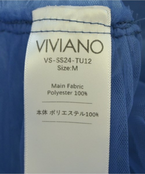 VIVIANO（ヴィヴィアーノ）オールインワン/サロペット 青 サイズ:M レディース/2200704960046