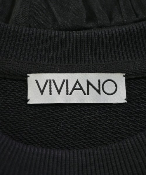 VIVIANO（ヴィヴィアーノ）スウェット 黒 サイズ:F レディース/2200667658080