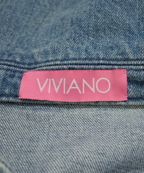 VIVIANO（ヴィヴィアーノ）デニムジャケット 青 サイズ:M レディース/2200722275023