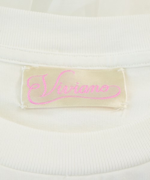 VIVIANO（ヴィヴィアーノ）Tシャツ・カットソー 白 サイズ:M レディース/2200723503064