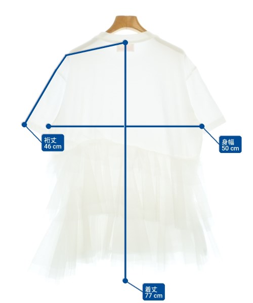 VIVIANO（ヴィヴィアーノ）Tシャツ・カットソー 白 サイズ:M レディース/2200723503064