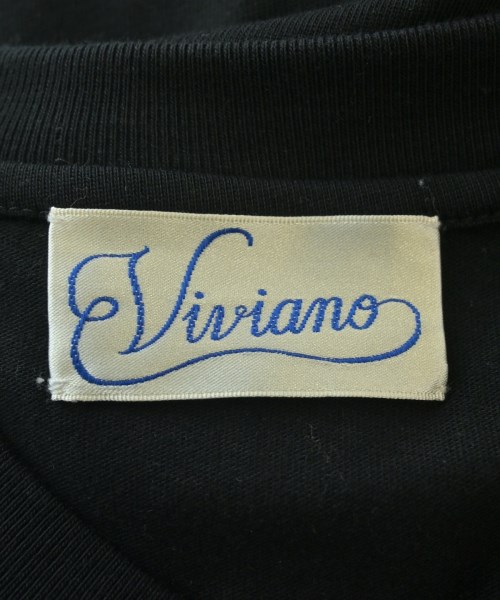 VIVIANO（ヴィヴィアーノ）Tシャツ・カットソー 黒 サイズ:M レディース/2200689541063