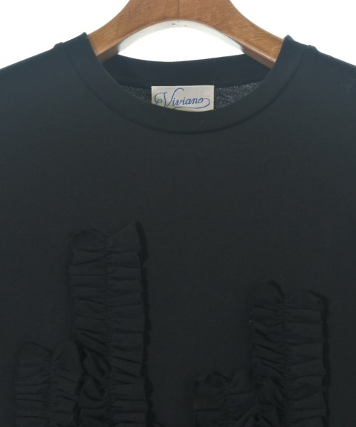 VIVIANO（ヴィヴィアーノ）Tシャツ・カットソー 黒 サイズ:M レディース/2200689541063