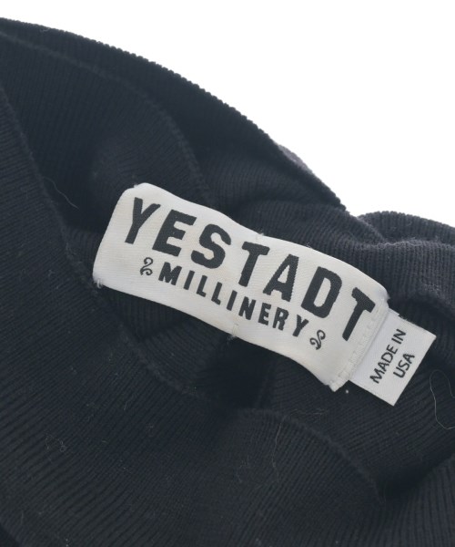 YESTADT MILLINERY（イエスタットミリネリー）ヘアアクセサリー 黒 サイズ:- レディース/2200608068091