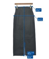 yo BIOTOP（ヨビオトープ）ひざ丈スカート 黒 サイズ:1(S位) レディース/2200634779091