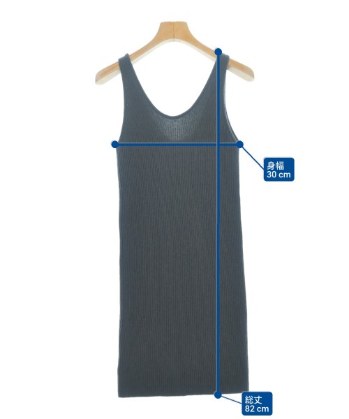 yo BIOTOP（ヨビオトープ）ベスト/ノースリーブ グレー サイズ:F レディース/2200640216023