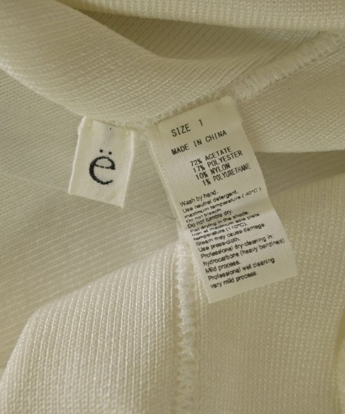 yo BIOTOP（ヨビオトープ）ワンピース 白 サイズ:1(S位) レディース/2200612325012