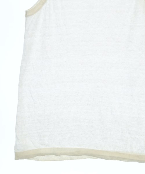 yo BIOTOP（ヨビオトープ）ベスト/ノースリーブ 白 サイズ:F レディース/2200612325081