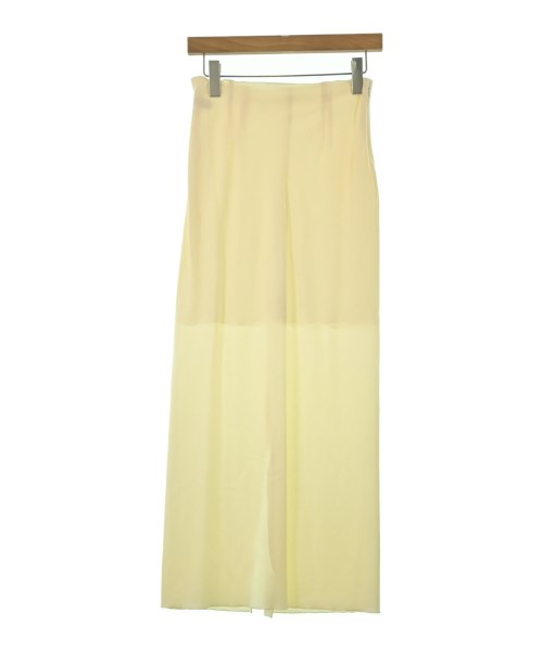 yo BIOTOP(ヨビオトープ)ロング・マキシ丈スカート 白 サイズ:1(S位)/2200675454032