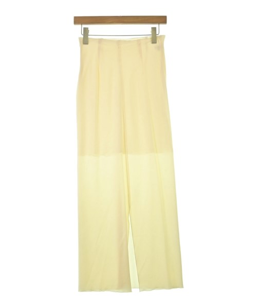 yo BIOTOP（ヨビオトープ）ロング・マキシ丈スカート 白 サイズ:1(S位) レディース/2200675454032