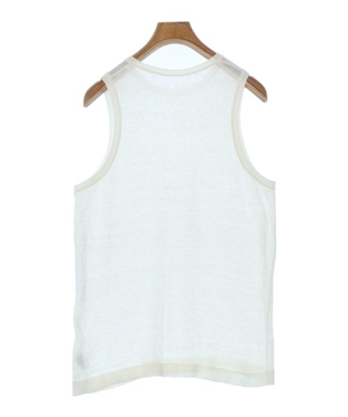 yo BIOTOP（ヨビオトープ）ベスト/ノースリーブ 白 サイズ:F レディース/2200653372044
