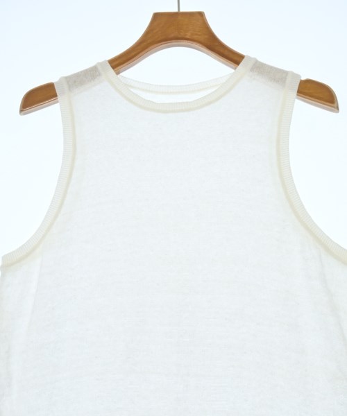 yo BIOTOP（ヨビオトープ）ベスト/ノースリーブ 白 サイズ:F レディース/2200653372044