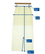 yo BIOTOP（ヨビオトープ）ロング・マキシ丈スカート 白 サイズ:2(M位) レディース/2200653372051