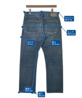 ZABOU（ザボウ）デニムパンツ 青 サイズ:33inch(L位) メンズ/2200684853390