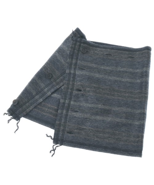 J.L-A.L(ジェイラル)マフラー 紺 サイズ:0/2200651361095