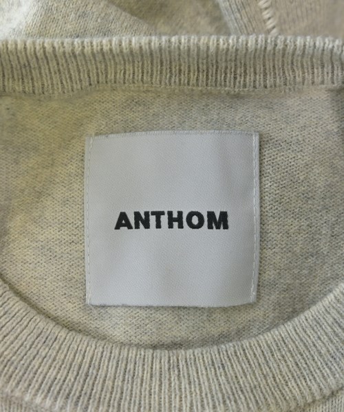 ANTHOM（アントム）ニット・セーター グレー サイズ:38(M位) レディース/2200622231105