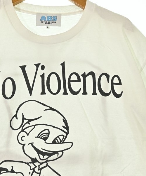 APPLE BUTTER STORE（アップルバターストア）Tシャツ・カットソー 白 サイズ:L メンズ/2200654403037
