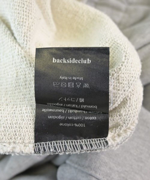 backsideclub（バックサイドクラブ）スウェットパンツ グレー サイズ:L メンズ/2200622506050