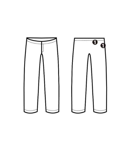 backsideclub（バックサイドクラブ）デニムパンツ 青 サイズ:L メンズ/2200664946036