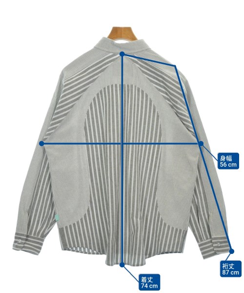 bend Tokyo（ベンドトーキョー）カジュアルシャツ グレー サイズ:M メンズ/2200613978088