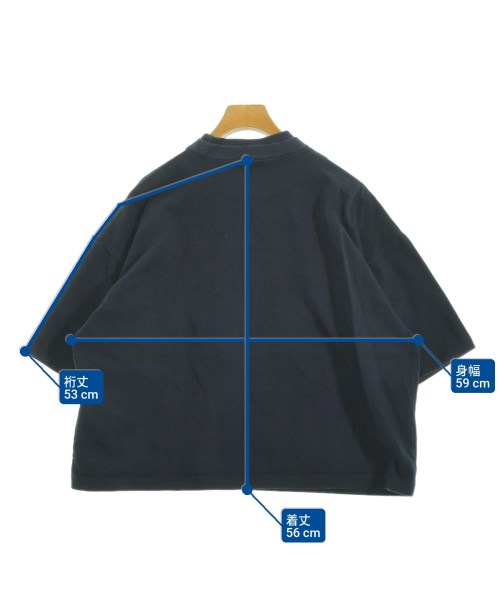 BIBLIOTHERK（ビブリオテーク）Tシャツ・カットソー 紺 サイズ:L メンズ/2200622031095