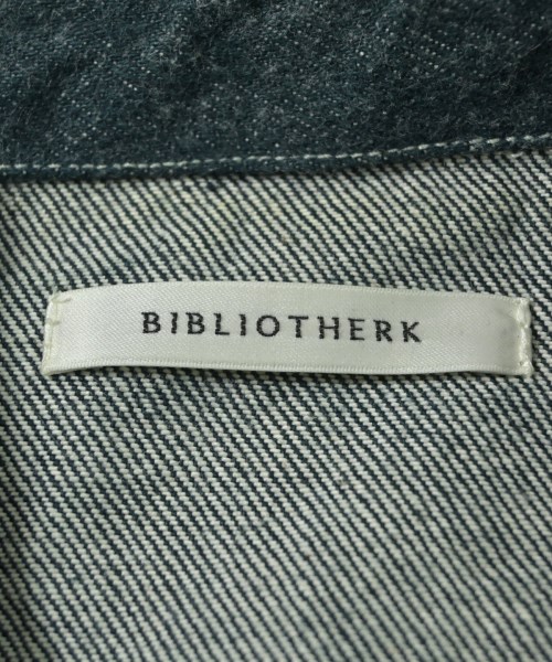 BIBLIOTHERK（ビブリオテーク）デニムジャケット 緑 サイズ:2(M位) メンズ/2200657638016
