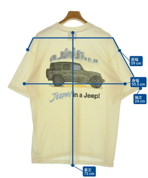 BRICKS & WOOD（ブリックスアンドウッド）Tシャツ・カットソー 白 サイズ:L メンズ/2200550218056