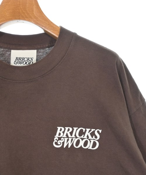BRICKS & WOOD（ブリックスアンドウッド）Tシャツ・カットソー 茶 サイズ:L メンズ/2200621785029