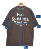 BRICKS & WOOD（ブリックスアンドウッド）Tシャツ・カットソー 茶 サイズ:L メンズ/2200621785029