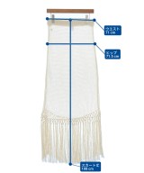 CALMER（カルメール）ロング・マキシ丈スカート 白 サイズ:-(M位) レディース/2200672871092