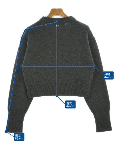 CALMER（カルメール）ニット・セーター グレー サイズ:F レディース/2200667669390