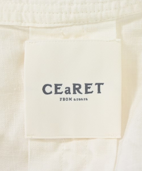 CEaRET（シーレット）カジュアルシャツ 白 サイズ:2(M位) レディース/2200696810275