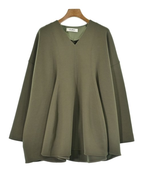 CEaRET(シーレット)Tシャツ・カットソー カーキ サイズ:2(M位)/2200658107078