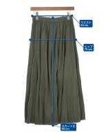CEaRET（シーレット）ロング・マキシ丈スカート カーキ サイズ:2(M位) レディース/2200700003198