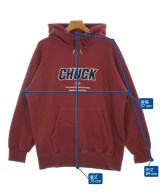 CHUCK（チャック）パーカー 赤 サイズ:M メンズ/2200668311038